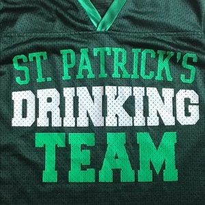 St. Patrick’s drinking team jersey